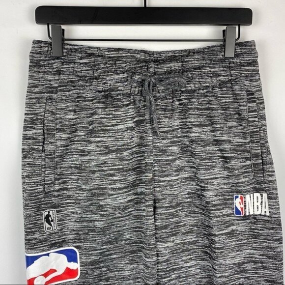 NBA Sweatpants Jogger Adult Medium Gray Comfort Fit Pockets Casual - Picture 2 of 10